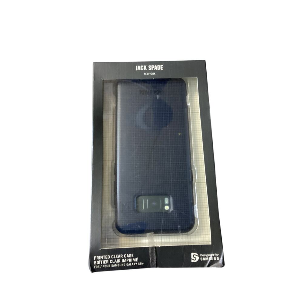 Jack Spade New York S8+ Navy Cover Hard Case For Samsung Galaxy S8